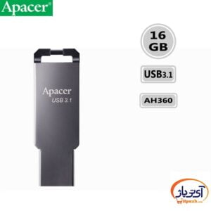 فلش مموری USB3.1 اپیسر 16 گیگابایت مدل Apacer AH360
