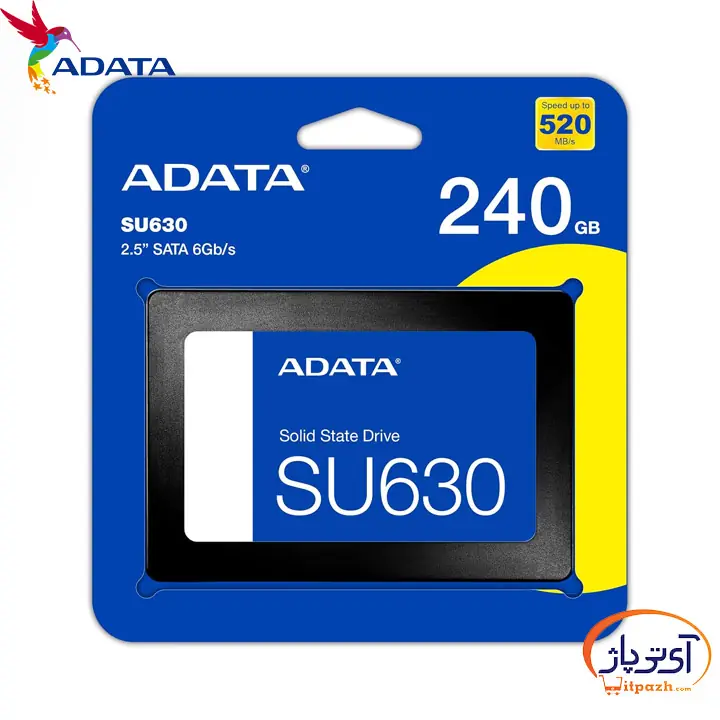 اس اس دی اینترنال SATA3.0 ای دیتا ظرفیت 240 گیگابایت SU630 11 اس اس دی اینترنال SATA3.0 ای دیتا ظرفیت 240 گیگابایت SU630 - Image 4