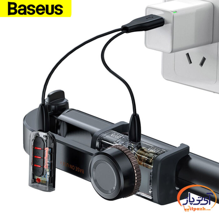 Baseus Lovely Uniaxial Bluetooth Folding Stand Selfie Stabilizer 28 در آی تی پاژ