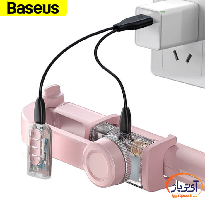 Baseus Lovely Uniaxial Bluetooth Folding Stand Selfie Stabilizer 9 در آی تی پاژ