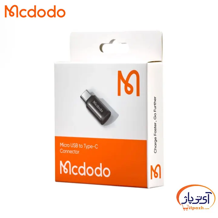 مبدل درگاه Micro USB به Type-c برند مک دودو OT-9970 8 مبدل درگاه Micro USB به Type-c برند مک دودو OT-9970 - Image 5