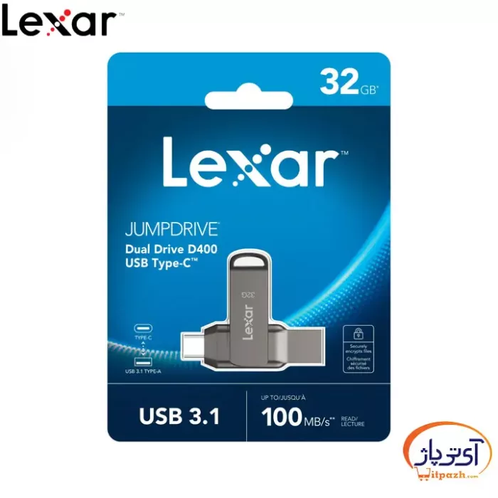 Lexar D400 32GB 5 در آی تی پاژ