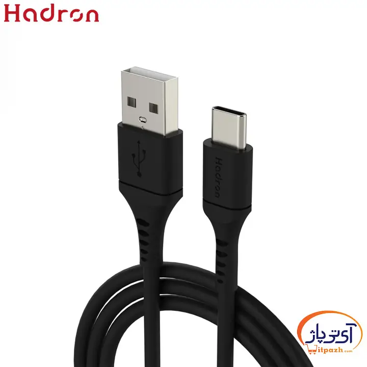 کابل شارژ و دیتا USB به Type-C هادرون A-C01 طول 1 متر 9 کابل شارژ و دیتا USB به Type-C هادرون A-C01 طول 1 متر - Image 2