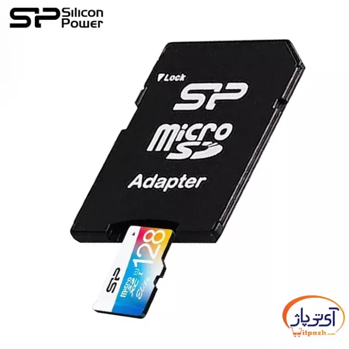 Silicon Power 128G Elite FullHD R100 MicroSDXC 2 در آی تی پاژ