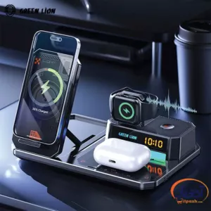 Green Lion 6 in 1 Multifunctional Wireless Charger 2 در آی تی پاژ