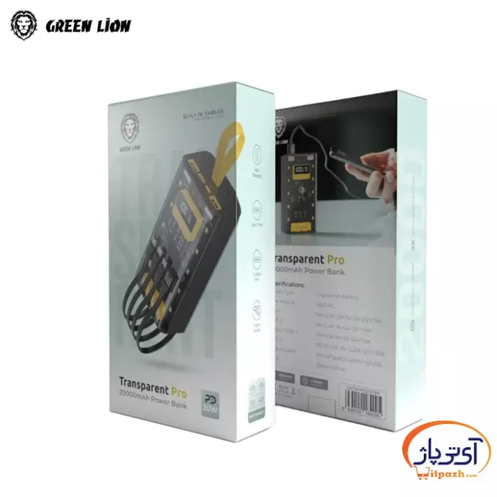 Green Lion Transparent Pro 3 در آی تی پاژ