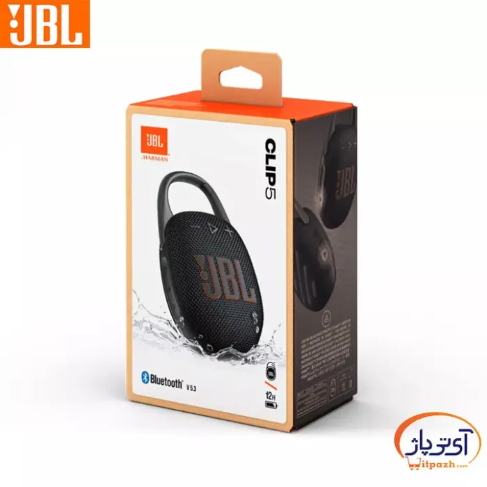 JBL Clip 5 Black 2 در آی تی پاژ