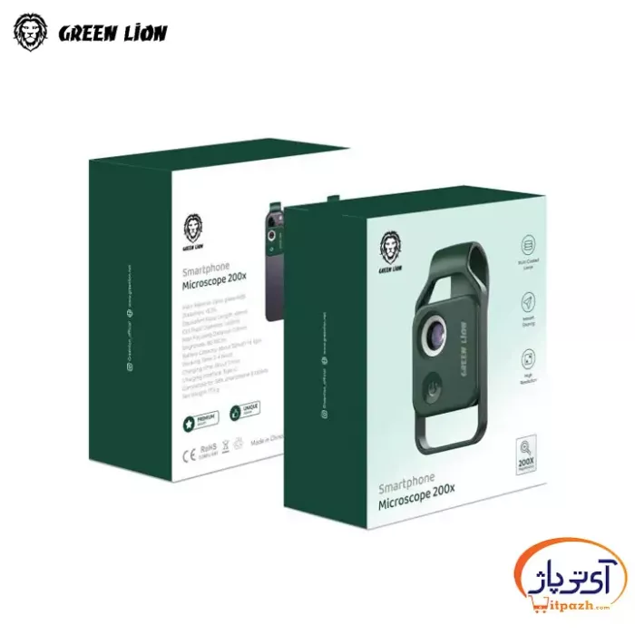 green lion smartphone microscope 200x 4 در آی تی پاژ