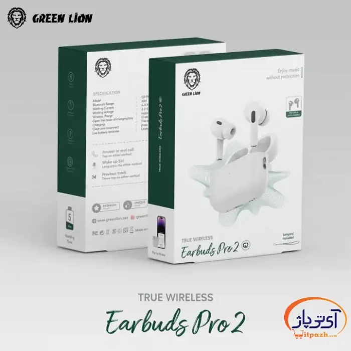 Green Lion Eabuds Pro 2 4 در آی تی پاژ