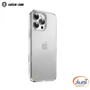 قاب شفاف کریستالی-ژله ای گرین لاین iPhone 16 Pro Max