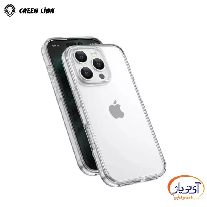 Green lion Clear case iPhone 16 Pro Max 2 در آی تی پاژ