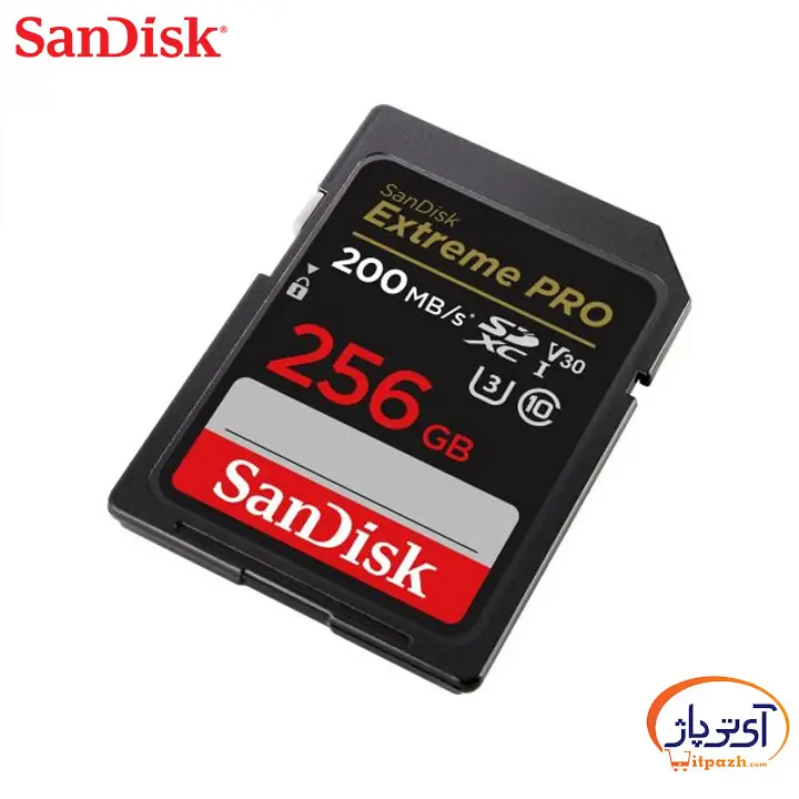 کارت حافظه SDXC سن دیسک Extreme Pro V30 ظرفیت 256 گیگابایت سرعت 200mbps 9 کارت حافظه SDXC سن دیسک Extreme Pro V30 ظرفیت 256 گیگابایت سرعت 200mbps - Image 2