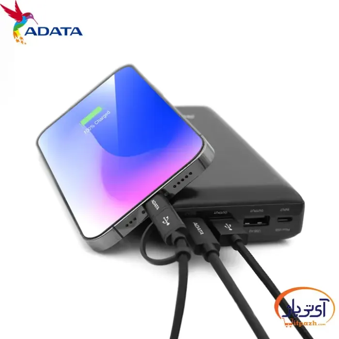 پاوربانک ای دیتا C20 ظرفیت 20000mAh توان 15W - Image 5