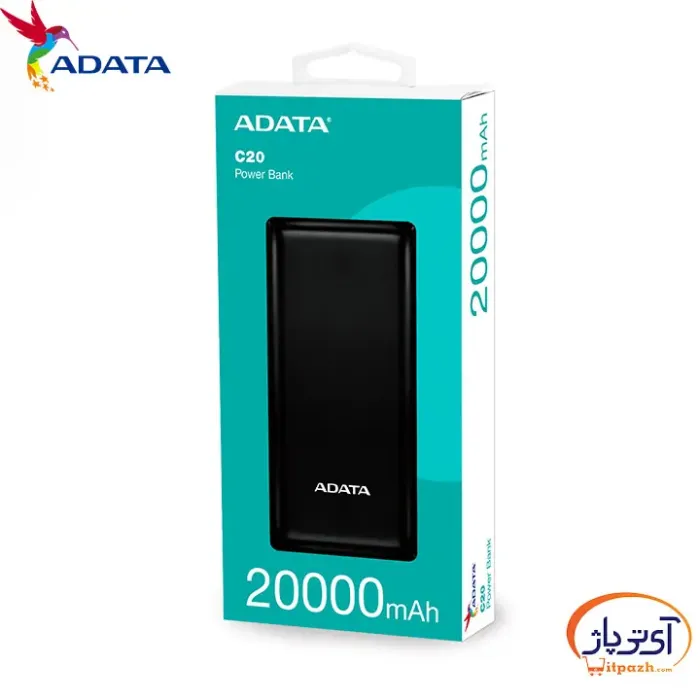 پاوربانک ای دیتا C20 ظرفیت 20000mAh توان 15W - Image 6