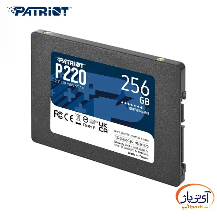 اس اس دی اینترنال SATA3.0 پتریوت P220 ظرفیت 256 گیگابایت - Image 2