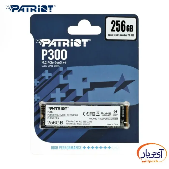 حافظه اس اس دی اینترنال Patriot P300 ظرفیت 256 گیگابایت - Image 5