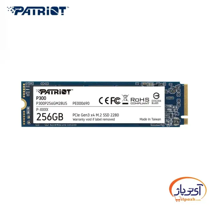 حافظه اس اس دی اینترنال Patriot P300 ظرفیت 256 گیگابایت