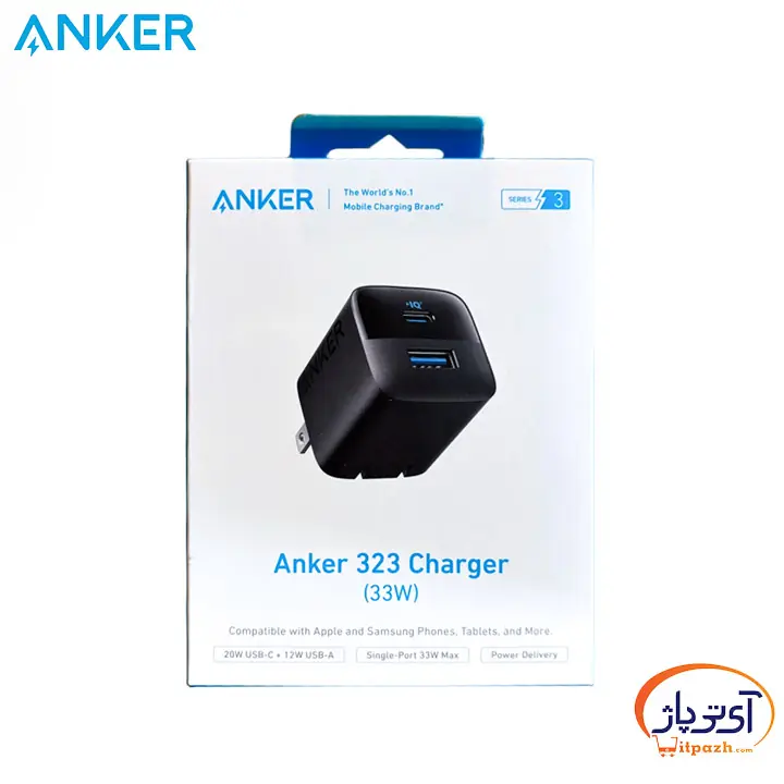 شارژر دیواری انکر فست شارژ 33W A2331 13 شارژر دیواری انکر فست شارژ 33W A2331 - Image 6