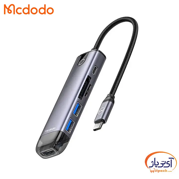 خرید هاب 6پورت Type-c 4K مک دودو HU-7740 در مشهد