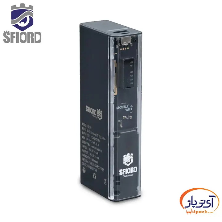 خرید مودم سیمکارتی 4G/LTE قابل حمل اسفیورد M770 در مشهد