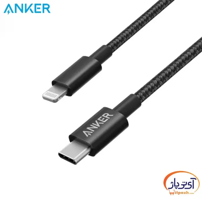 کابل شارژ و دیتا Lightning به USB-C انکر A81B5 طول 90 سانتی متر - Image 3