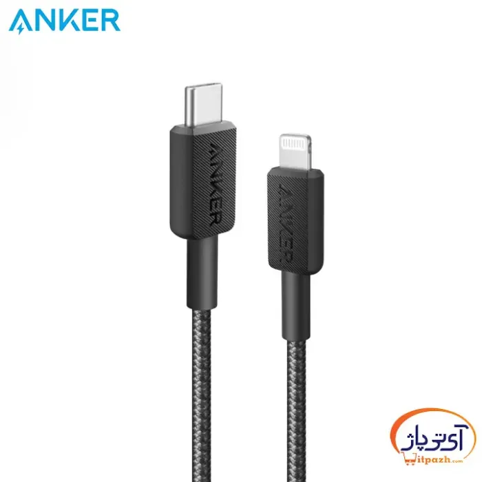 کابل شارژ و دیتا Lightning به USB-C انکر A81B5 طول 90 سانتی متر