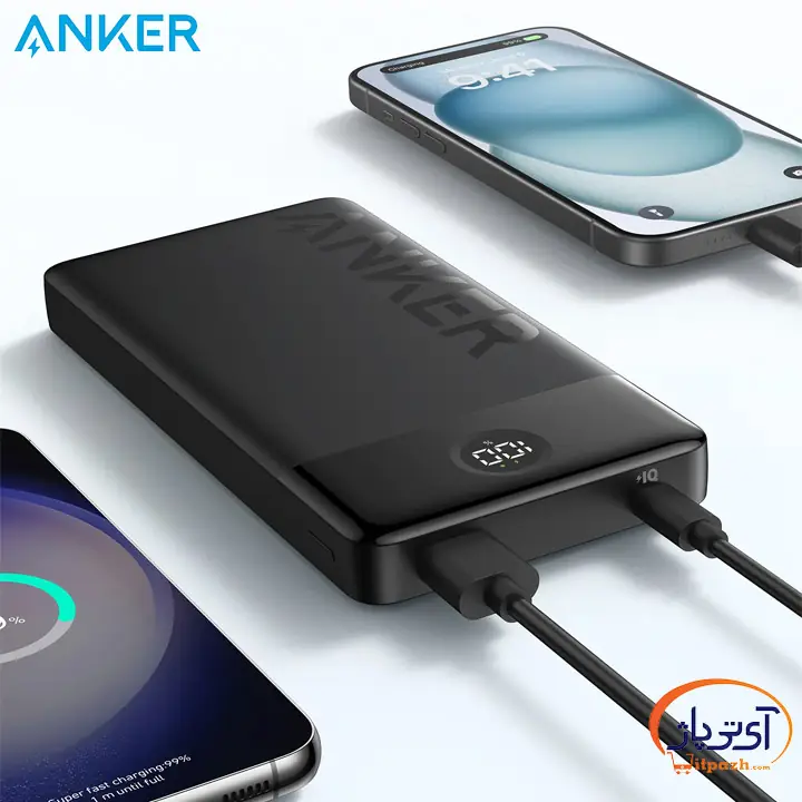 پاوربانک شارژ سریع انکر A1367 ظرفیت 20000 میلی آمپر ساعت 15W 13 پاوربانک شارژ سریع انکر A1367 ظرفیت 20000 میلی آمپر ساعت 15W - Image 6