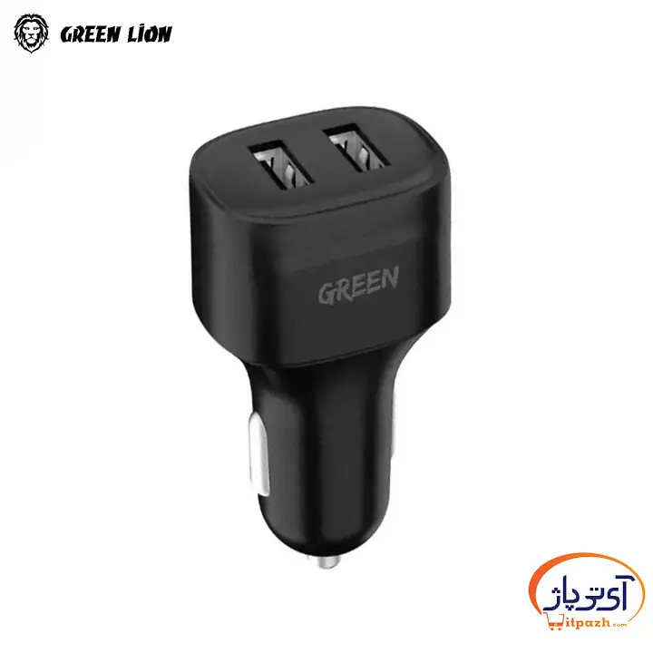 Green lion Compact Car Charger 12W در آی تی پاژ