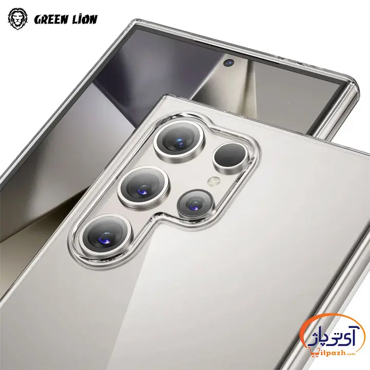 قاب شفاف کریستالی-ژله ای DELGADO گرین لاین S24 Ultra 9 قاب شفاف کریستالی-ژله ای DELGADO گرین لاین S24 Ultra - Image 6