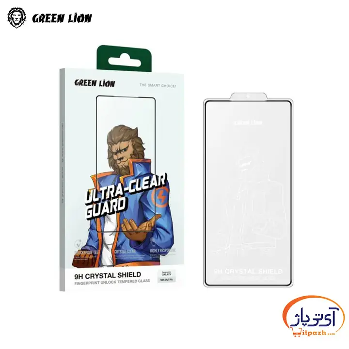 گلس گرین لاین 9H Crystal Shield گوشی S25 PLUS 6 گلس گرین لاین 9H Crystal Shield گوشی S25 PLUS - Image 3