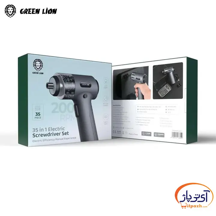 ست پیچ گوشتی شارژی گرین لاین Electric Screwdriver Set 35 in 1 8 ست پیچ گوشتی شارژی گرین لاین Electric Screwdriver Set 35 in 1 - Image 5