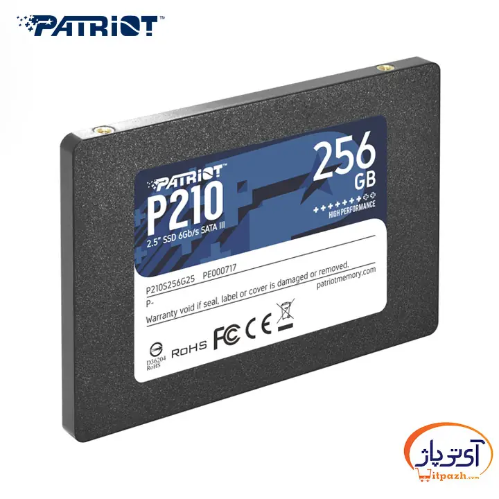 اس اس دی اینترنال SATA3.0 پتریوت P210 ظرفیت 256 گیگابایت 9 اس اس دی اینترنال SATA3.0 پتریوت P210 ظرفیت 256 گیگابایت - Image 2