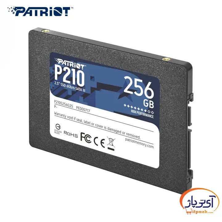 اس اس دی اینترنال SATA3.0 پتریوت P210 ظرفیت 256 گیگابایت 10 اس اس دی اینترنال SATA3.0 پتریوت P210 ظرفیت 256 گیگابایت - Image 3
