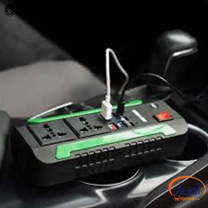 مبدل برق پورت فندکی گرین لاین Spark 300 Power Inverter 300W 13 مبدل برق پورت فندکی گرین لاین Spark 300 Power Inverter 300W - Image 6