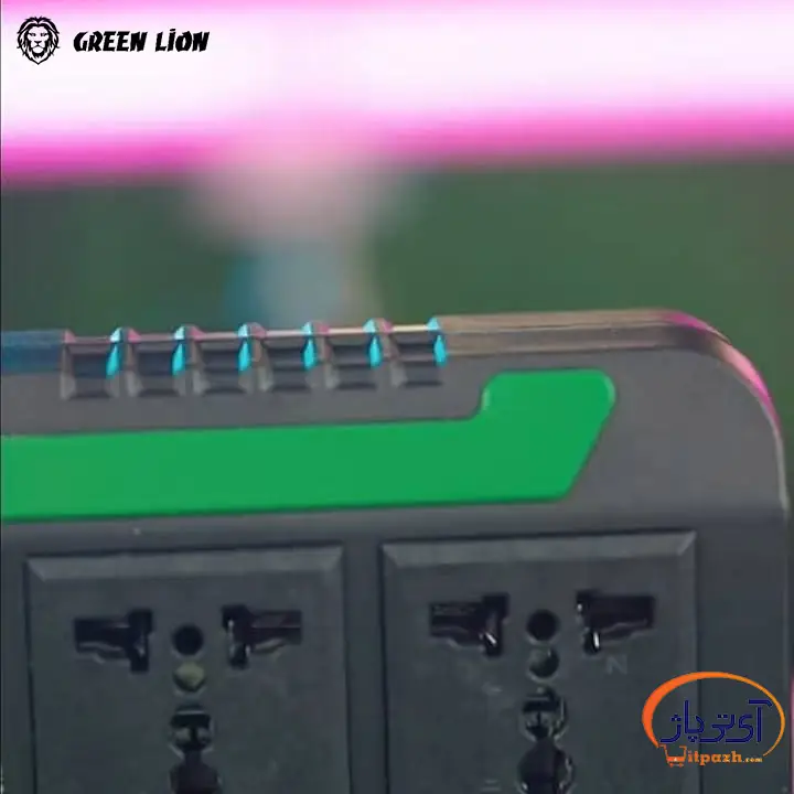 مبدل برق پورت فندکی گرین لاین Spark 300 Power Inverter 300W 11 مبدل برق پورت فندکی گرین لاین Spark 300 Power Inverter 300W - Image 4