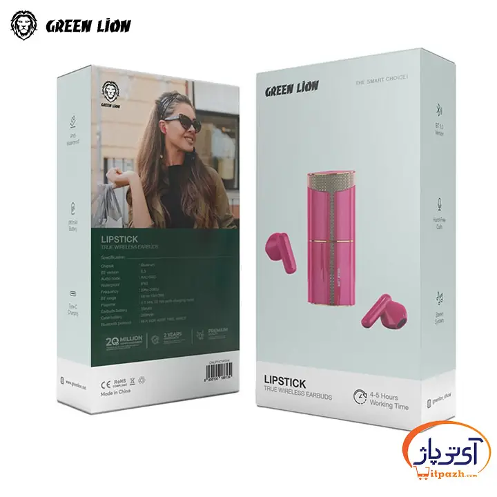 هدفون بیسیم گرین لاین مدل Lipstick True 7 هدفون بیسیم گرین لاین مدل Lipstick True - Image 4