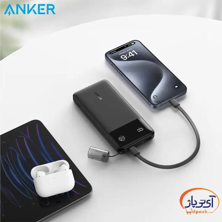 پاوربانک شارژ سریع 22.5W انکر A1257 ظرفیت 10000mAh 12 پاوربانک شارژ سریع 22.5W انکر A1257 ظرفیت 10000mAh - Image 5