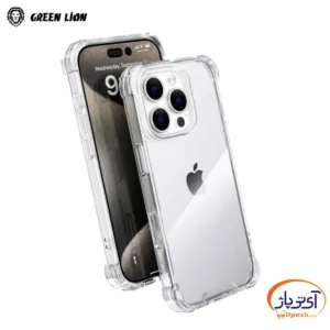 گارد شفاف گرین لاین Anti Shock Case  گوشی Iphone 16 Pro max