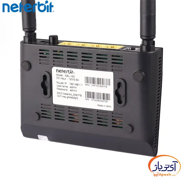 مودم ADSL2+ نتربیت Neterbit NSL-122 7 مودم ADSL2+ نتربیت Neterbit NSL-122 - Image 4