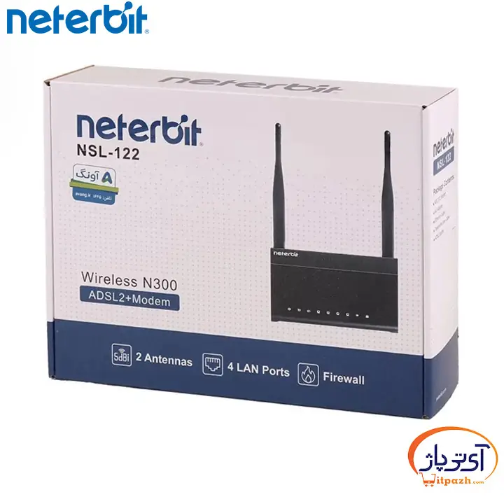 مودم ADSL2+ نتربیت Neterbit NSL-122 9 مودم ADSL2+ نتربیت Neterbit NSL-122 - Image 6