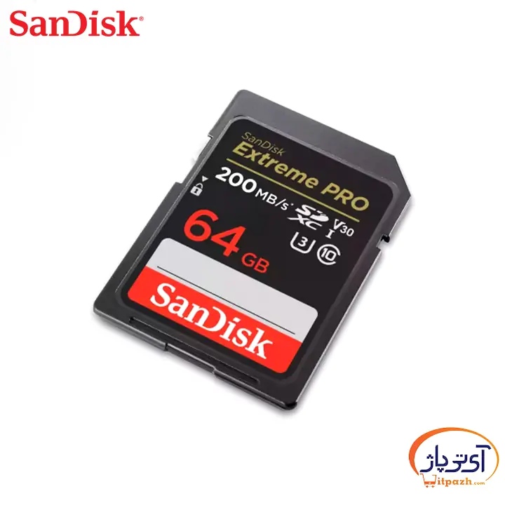 کارت حافظه SDXC سن دیسک Extreme Pro V30 ظرفیت 64 گیگابایت 9 کارت حافظه SDXC سن دیسک Extreme Pro V30 ظرفیت 64 گیگابایت - Image 2