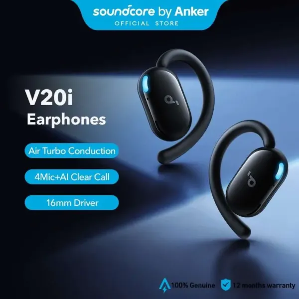 هندزفری Open-Ear بلوتوثی انکر Soundcore V20i 12 Soundcore V20i by Anker Open Ear Headphones 2 در آی تی پاژ