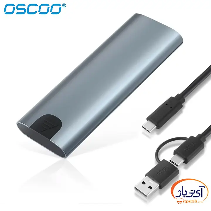 قاب مبدل اوسکو M.2 NVMe به اکسترنال OSCOO SP2 6 قاب مبدل اوسکو M.2 NVMe به اکسترنال OSCOO SP2 - Image 3
