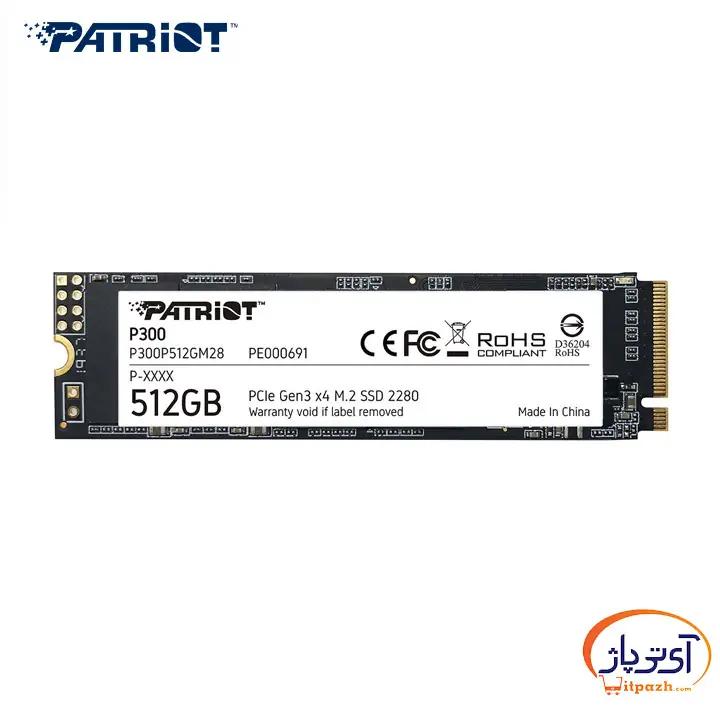 Patriot P300 512GB در آی تی پاژ