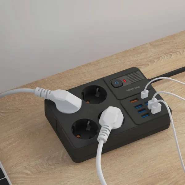 چندراهی برق گرین لاین GL-PS8A Power Socket 3250W 12 228cc7f4 scaled 1 در آی تی پاژ