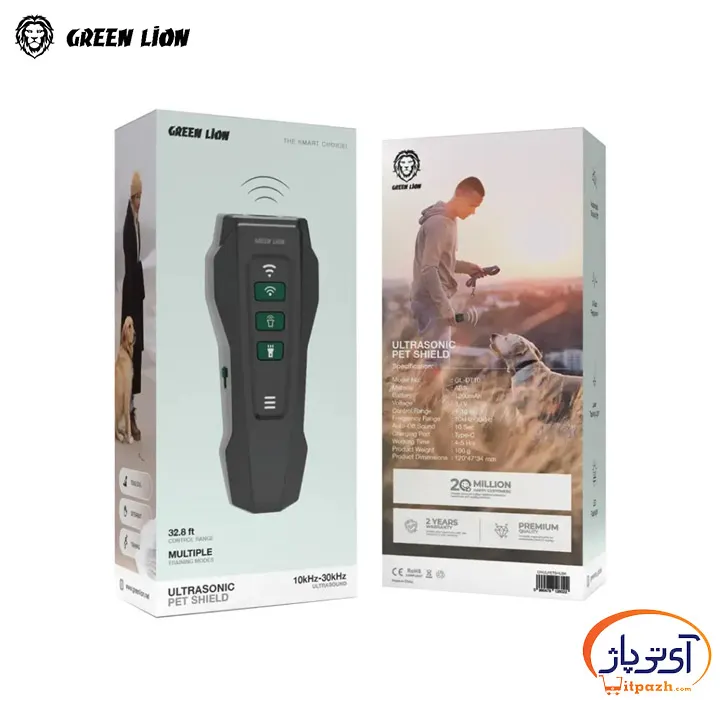 گجت آموزشی و بازدارندگی سگ Ultrasonic Pet Shield 6 گجت آموزشی و بازدارندگی سگ Ultrasonic Pet Shield - Image 3