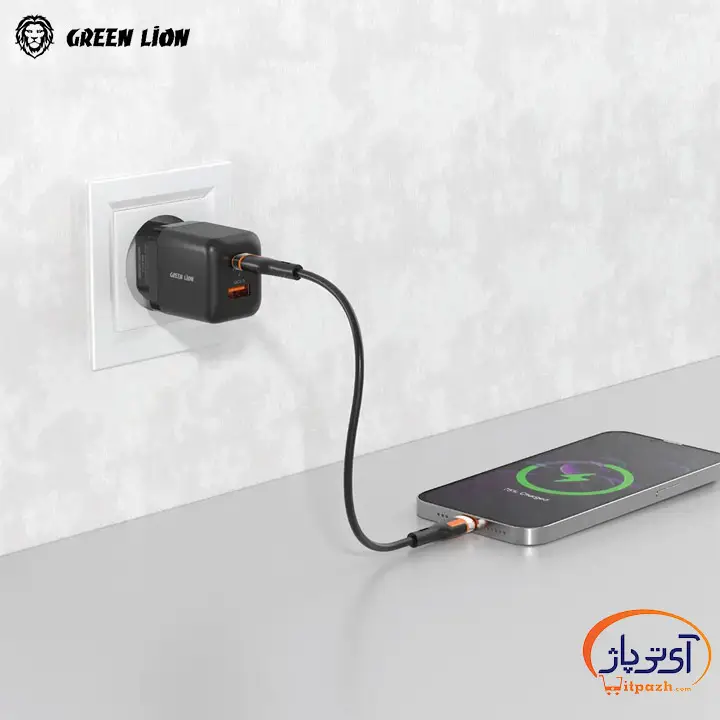 آداپتور دیواری 2 پورت گرین لاین PD 20W Ultra Compact همراه کابل Type-C 9 آداپتور دیواری 2 پورت گرین لاین PD 20W Ultra Compact همراه کابل Type-C - Image 2