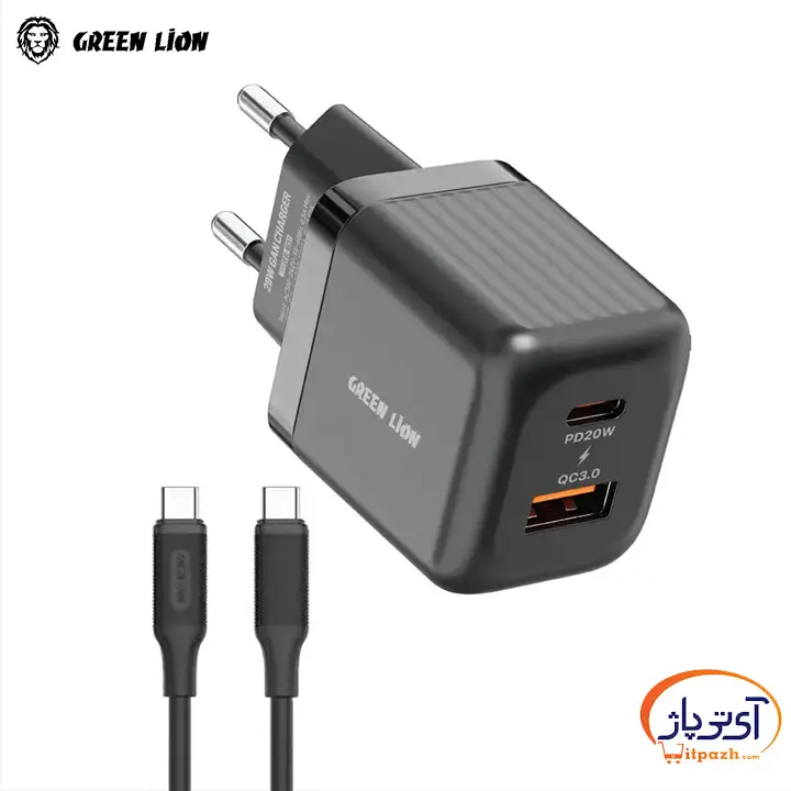 Green lion 20W Ultra Compact Wall Charger C در آی تی پاژ