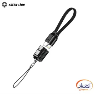 کابل Lanyard گرین لاین USB-C به لایتنینگ 30 وات