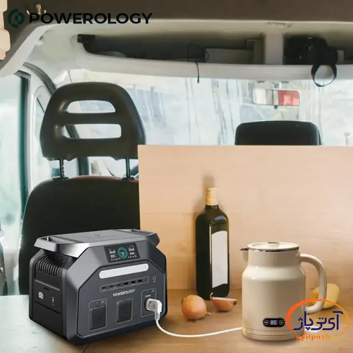 پاور استیشن قابل حمل پاورولوژی توان 1800W ظرفیت 1024Wh 9 پاور استیشن قابل حمل پاورولوژی توان 1800W ظرفیت 1024Wh - Image 6